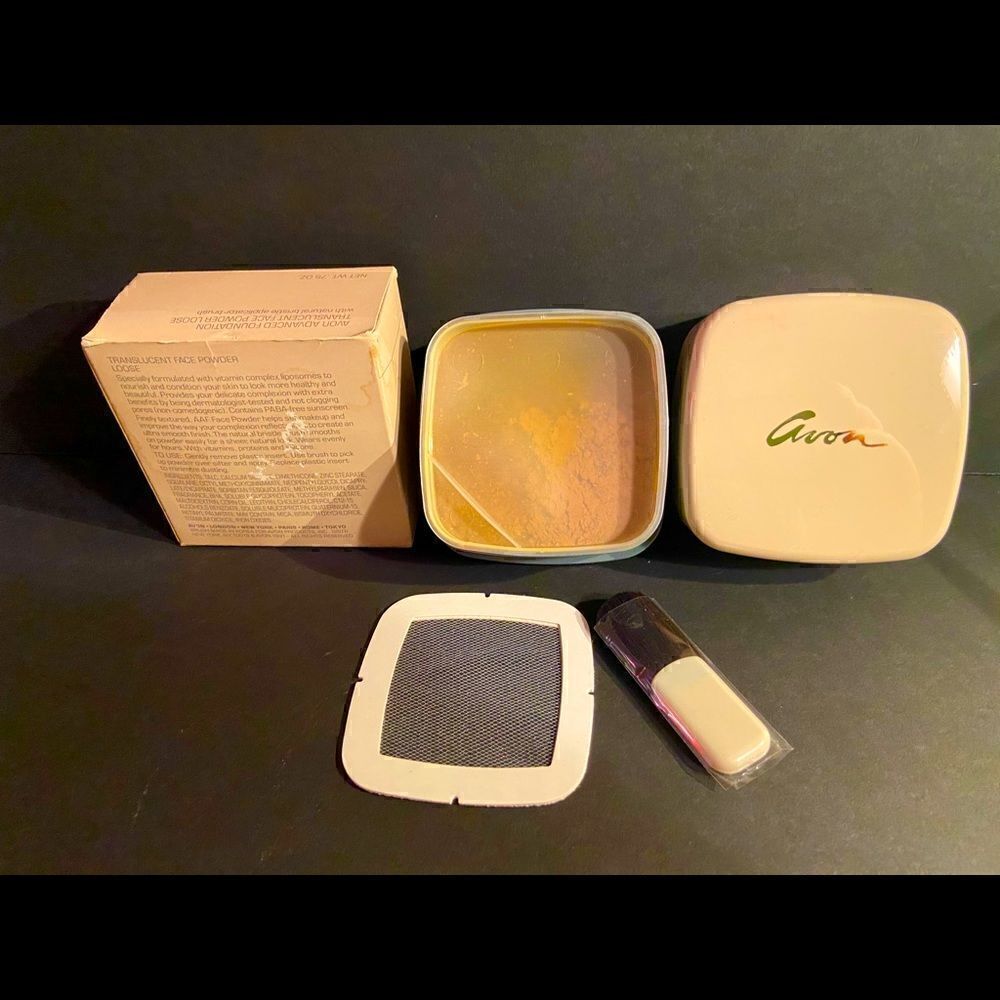 Avon Advanced Foundation Face Powder Loose/Dark